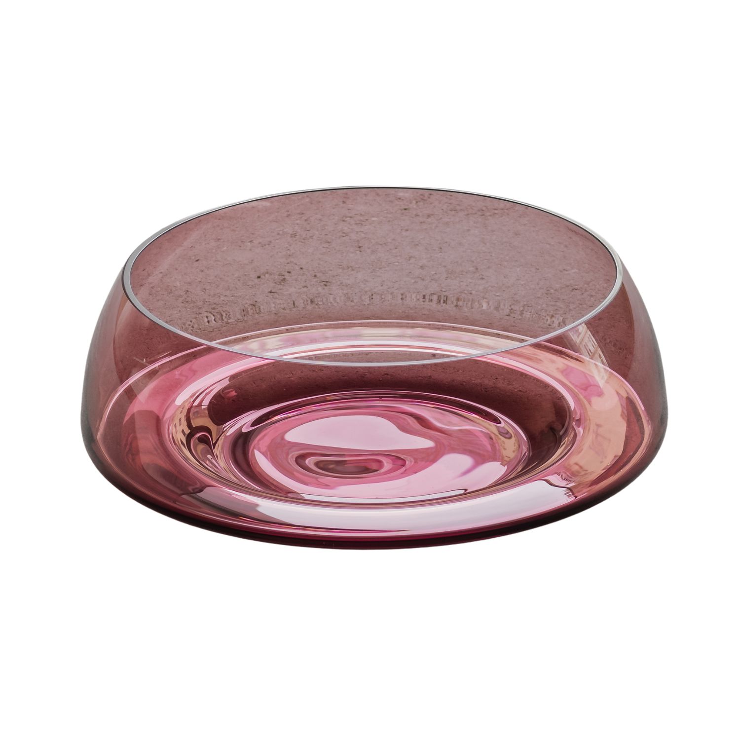 An&angel Large Translucent Purple Deco Jazz Bowl In Purple