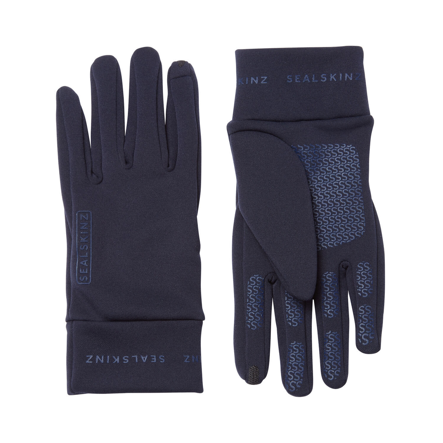 Monza Deerskin Driving Gloves for Men Hand Sewn in Navy Blue 