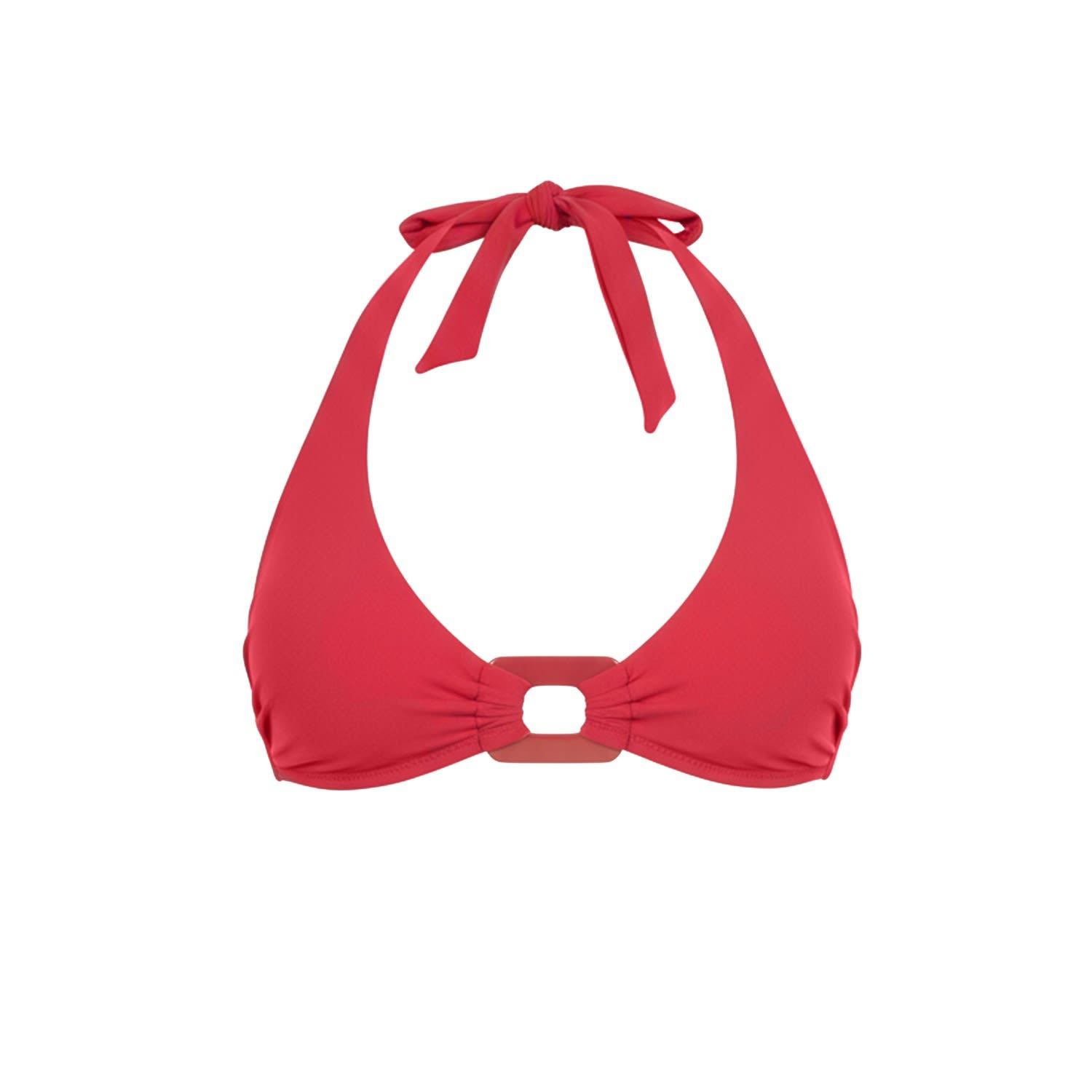 Kikki-g Swimwear Women's Beatrice Halter Top - Cherry Red