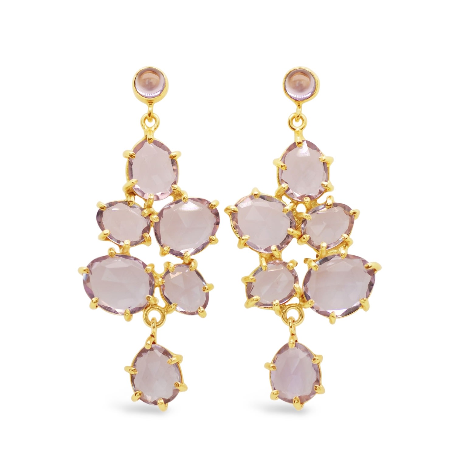 Women’s Pink / Purple / Gold Pink Princess Gem Bazaar Jewellery