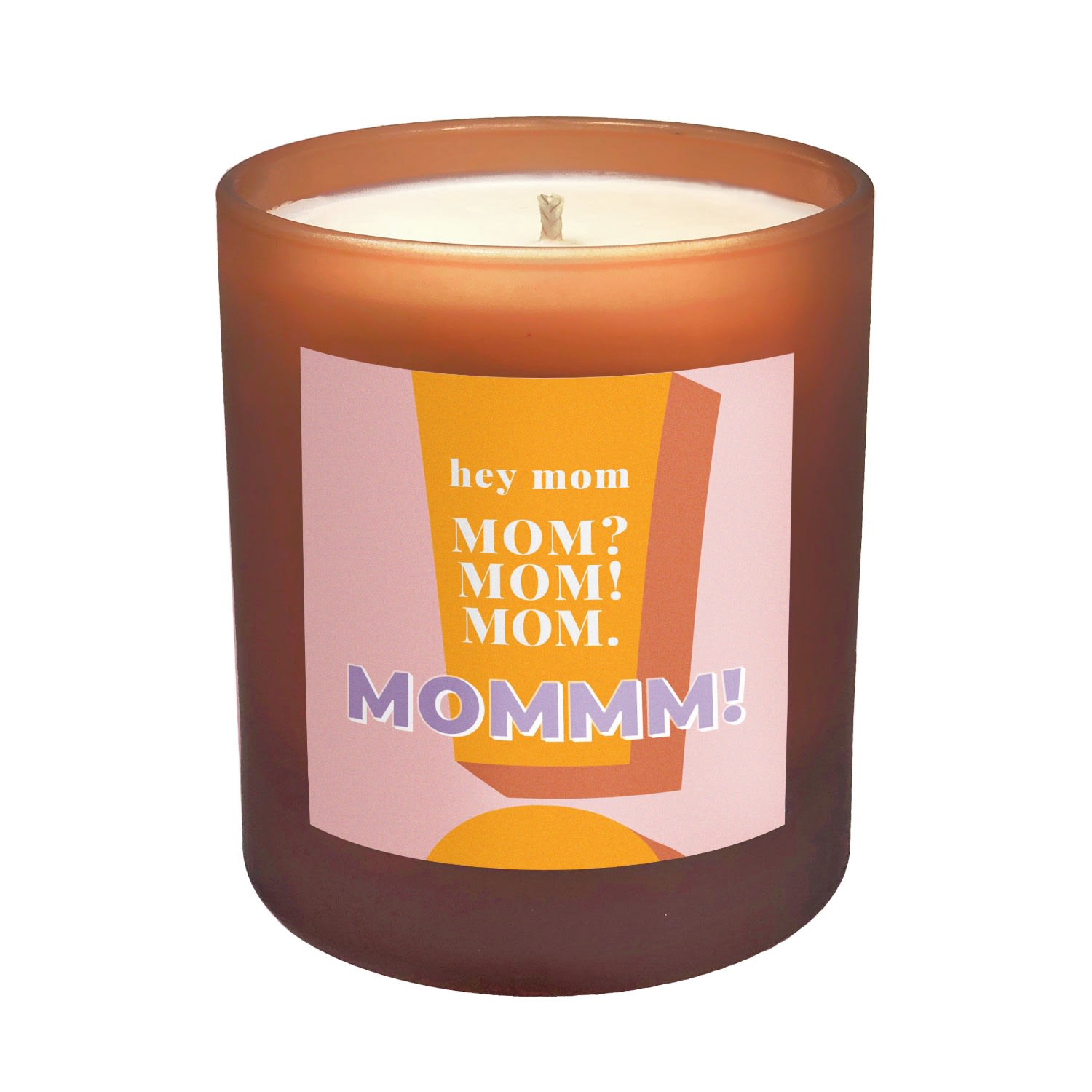 Pink / Purple / Yellow Hey Mom - Aurora Refillable Large Mother’s Day Candle Little Karma Co. Ltd