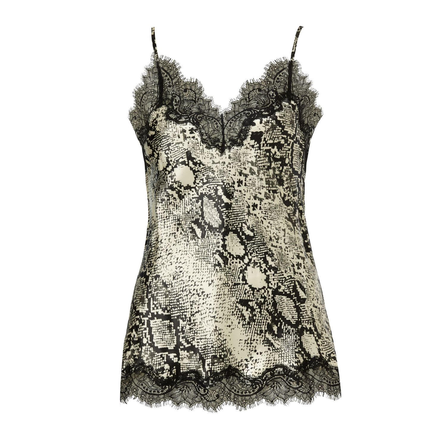 Sainted Sisters Women's  Scarlett Ivory Snake Camisole In White