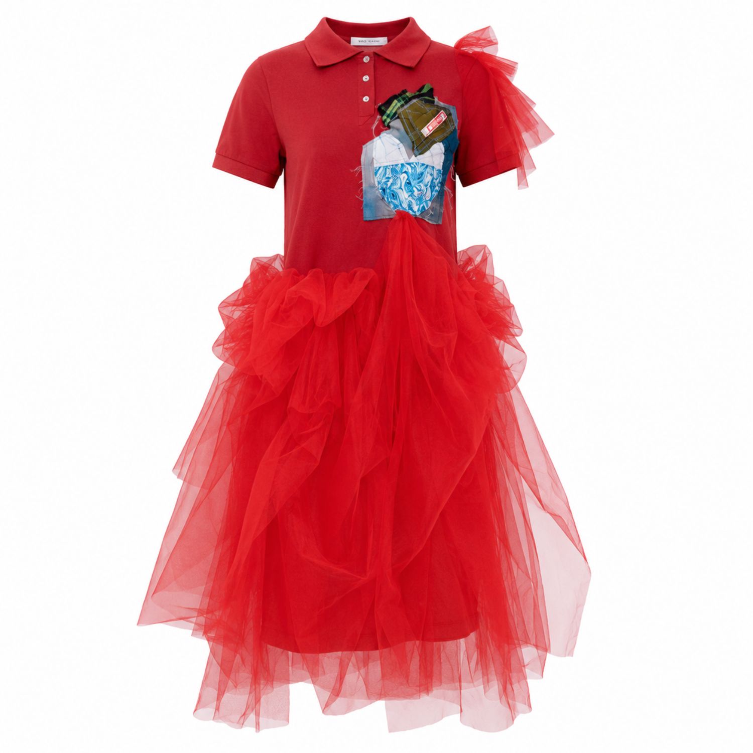 Miro Misljen Women's Red Polo Dress