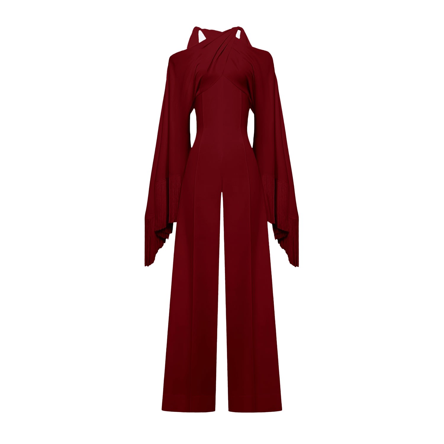 Women’s Caelestis Jumpsuit In Carmine Red Medium Lily Phellera