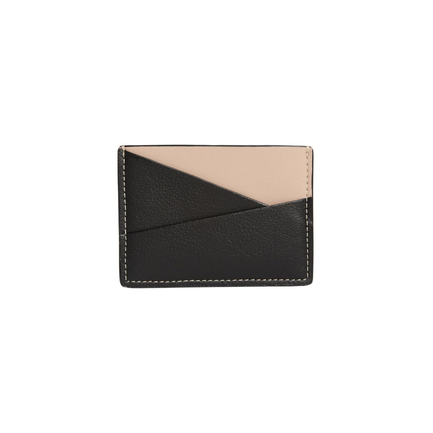 Allegorie Women's Black /cream Gala Puzzle Cardholder In Multi