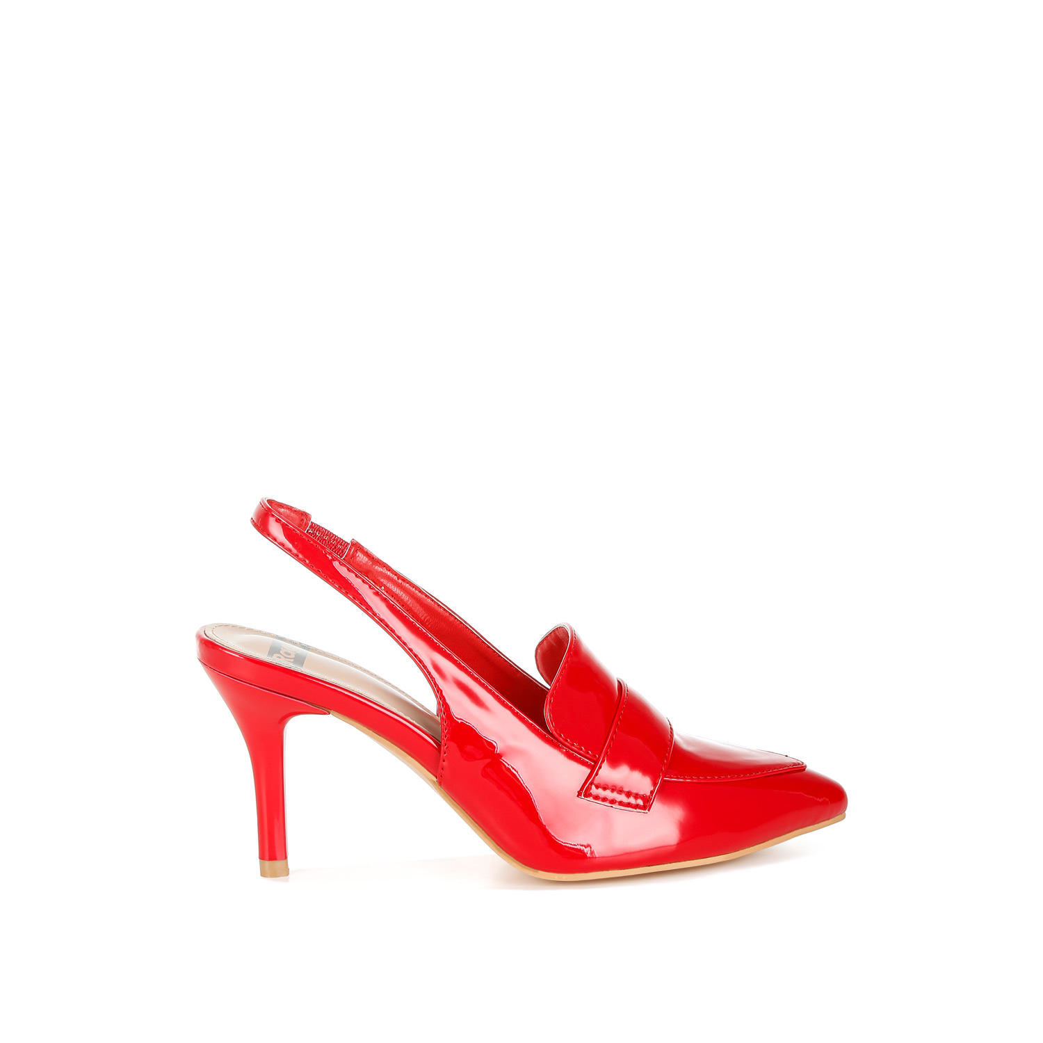 Rag & Co Women's Voisin Slingback Loafer Sandals In Red In Red