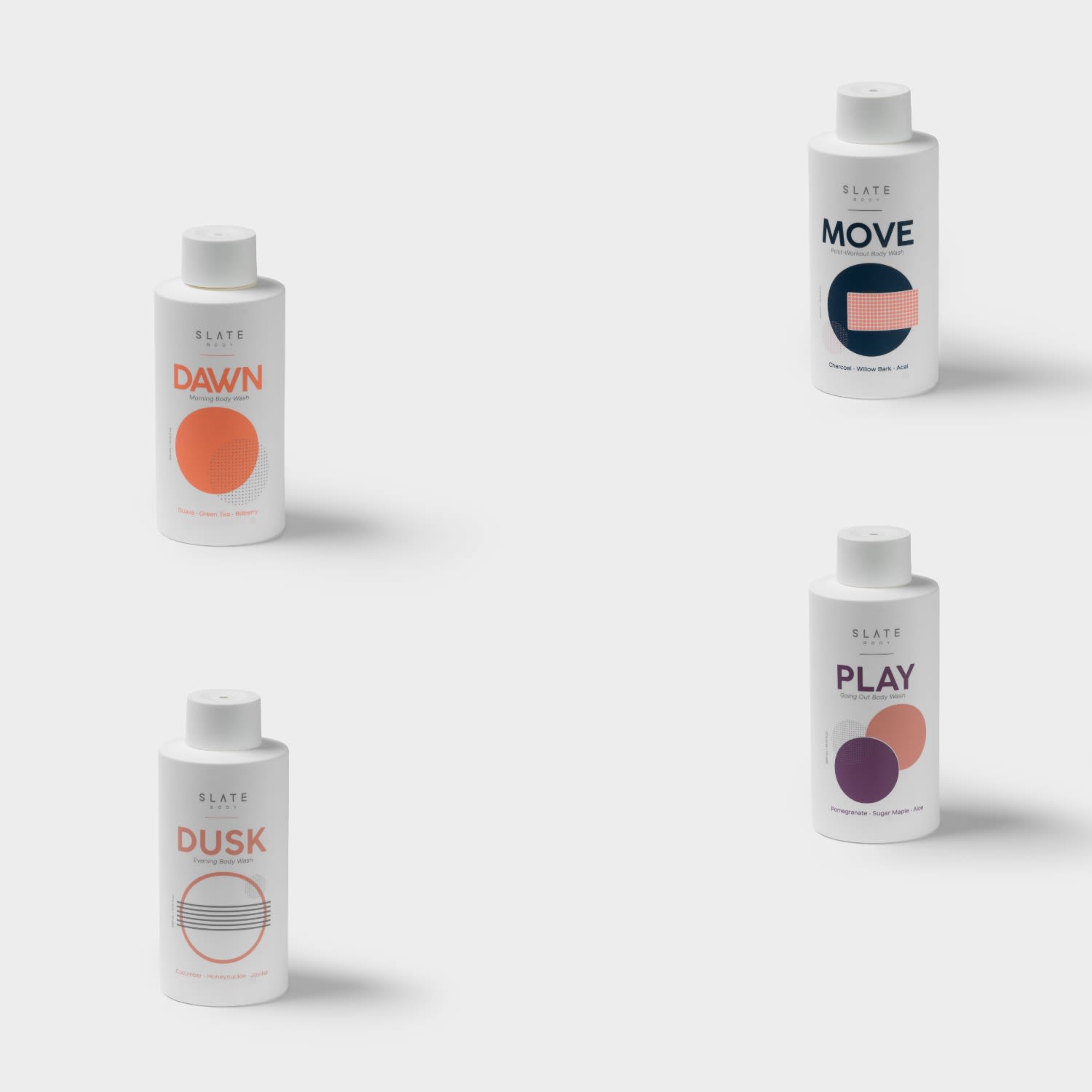 Slate Body The Body Wash Collection
