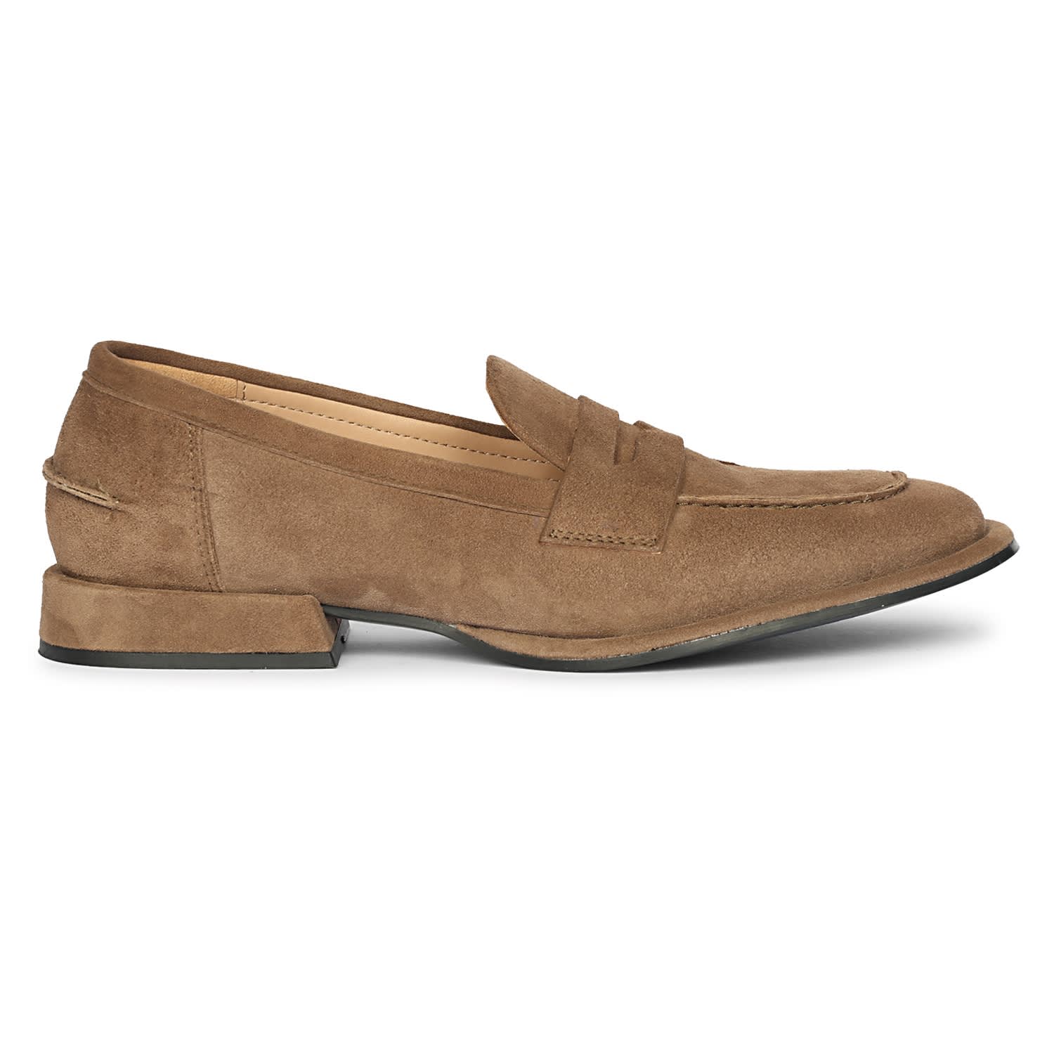 Saint G Women's Gold Carla Suede - Heel Loafers