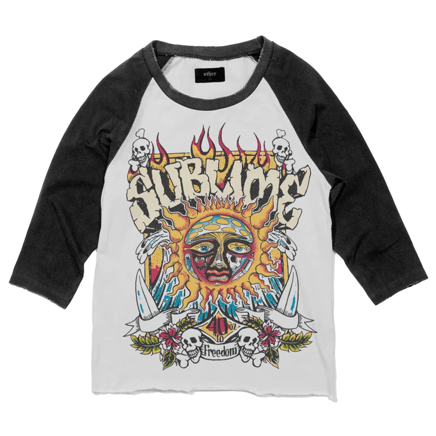 White sublime shirt online