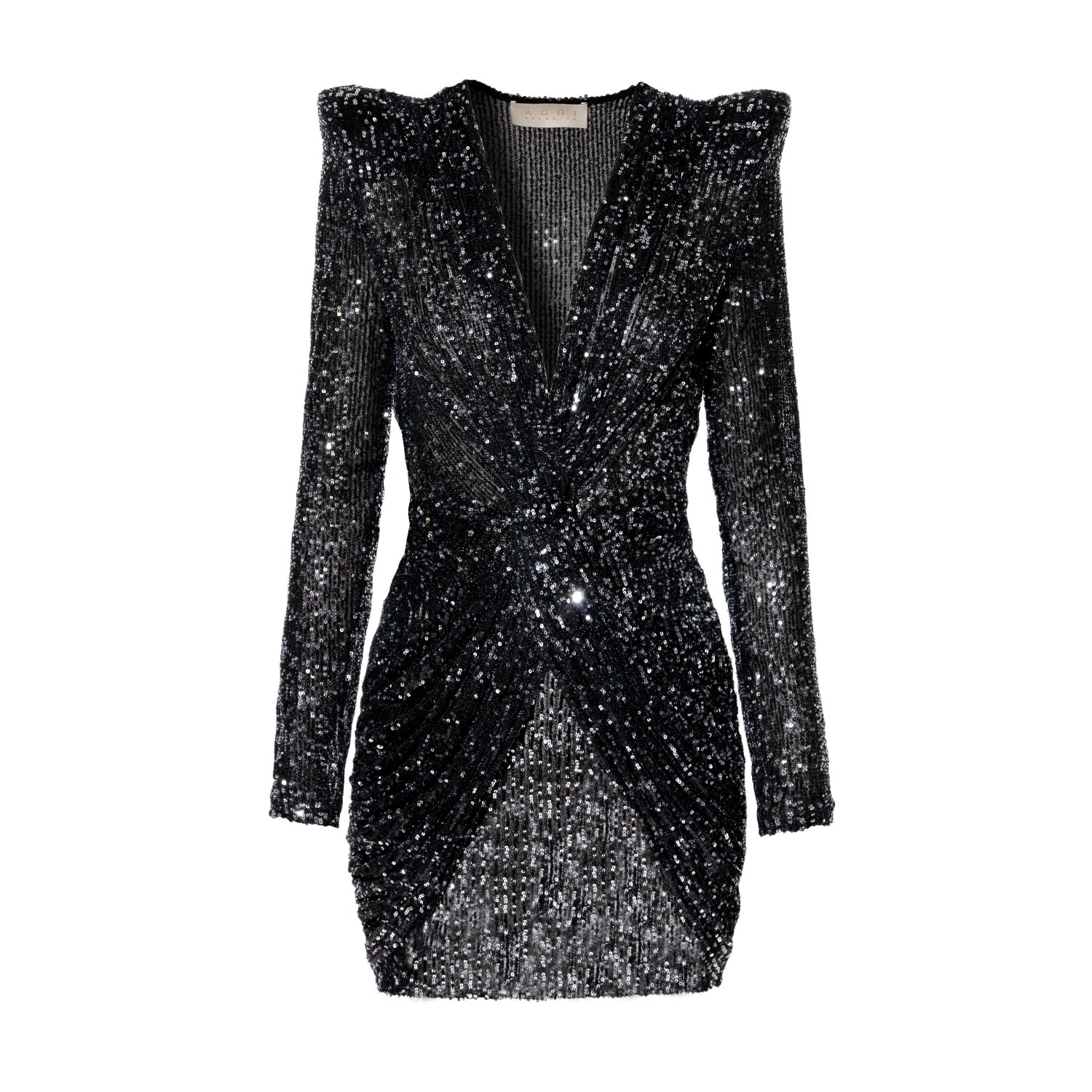 Aggi By Halewski Women's Black Jennifer Moon Rock Dress In Black