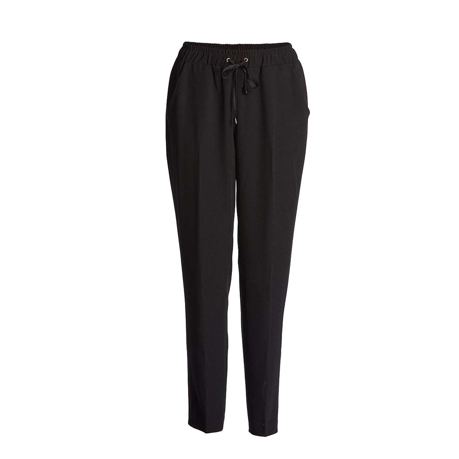 Women’s Black Crepe Pants By Conquista S