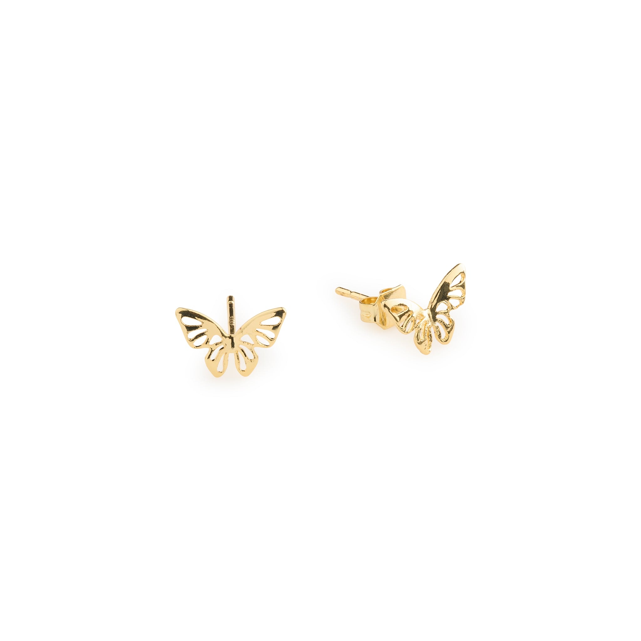 Timi Of Sweden Women's Gold Emberly - Mini Butterfly Stud Earrings In Gold