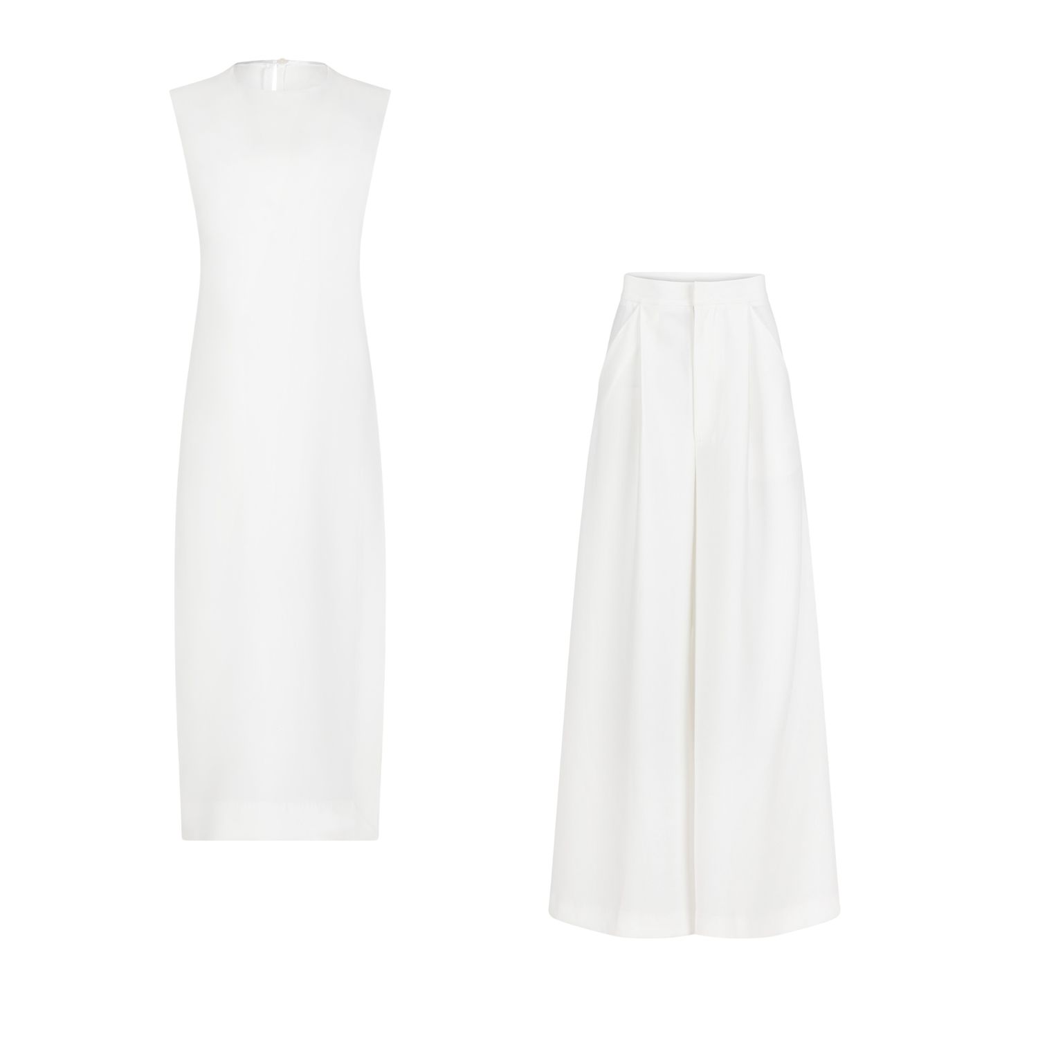 Clothes By Locker Room White Two-piece Co-ord Set In White