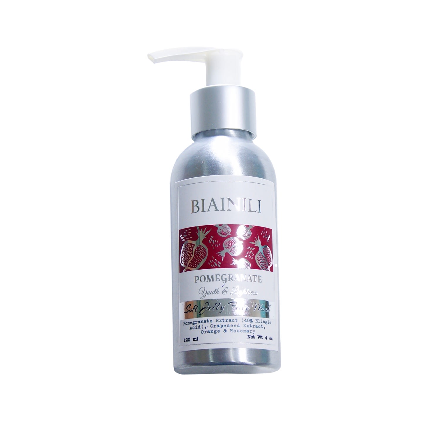 Biainili  Red Armenian Pomegranate Jelly Face Wash In Red