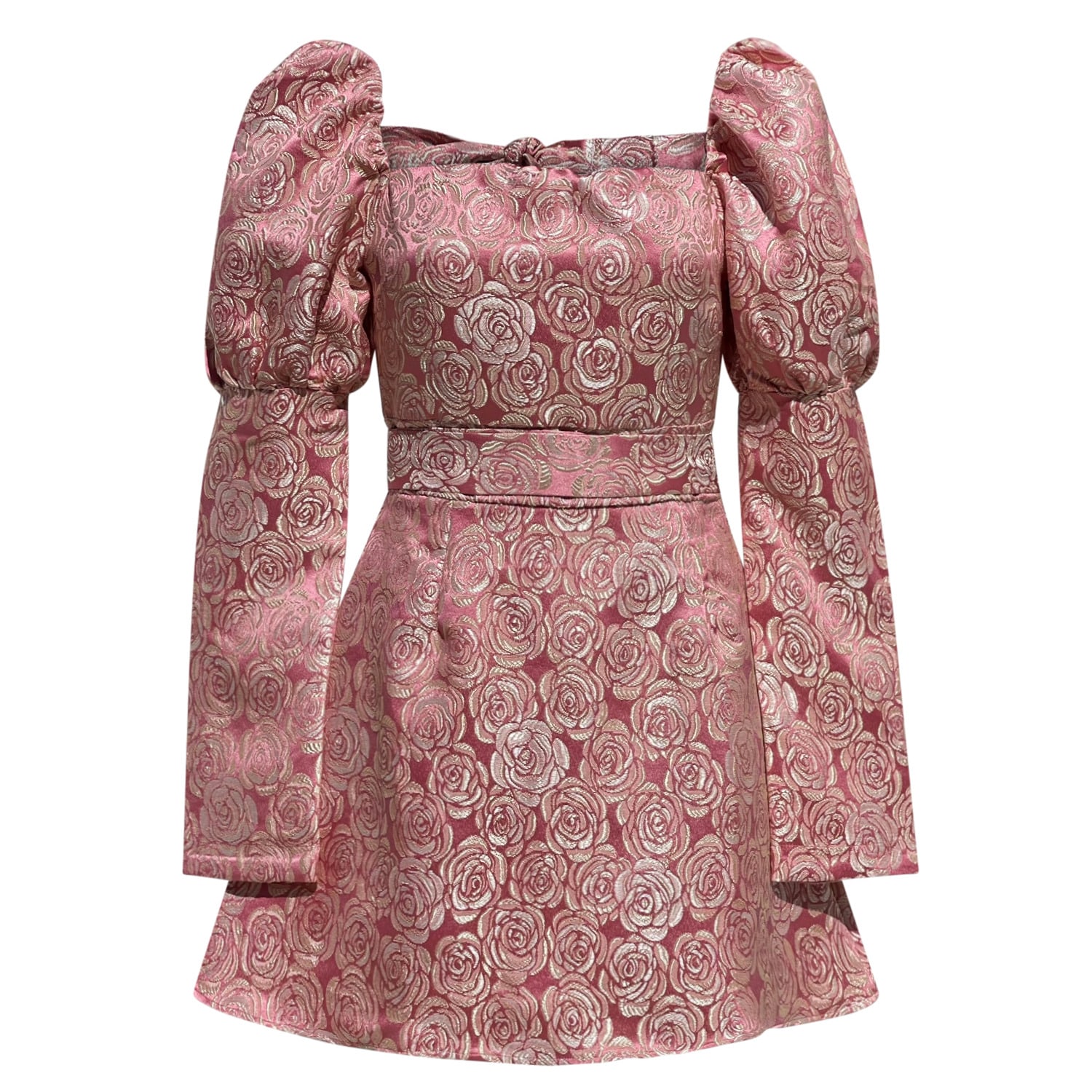 Women's Pink Broken Halo Vintage Rose Dress | Small | Madeleine Simon Studio