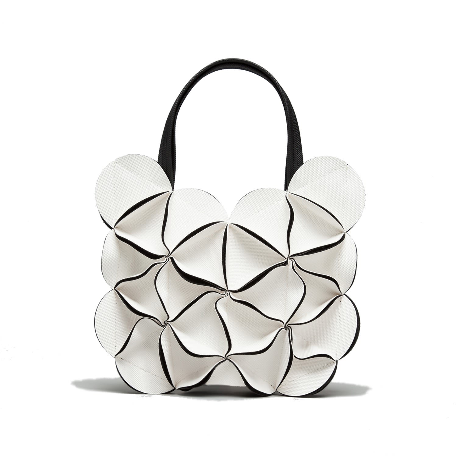 Elemood_japan Women's Blossom Butterfly Shoulder Bag - White In White