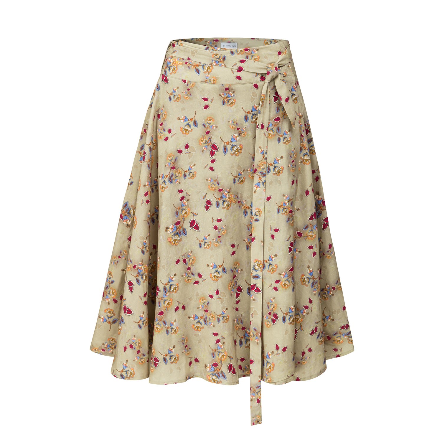 Women’s Wrap Linen Skirt La Femme Mimi