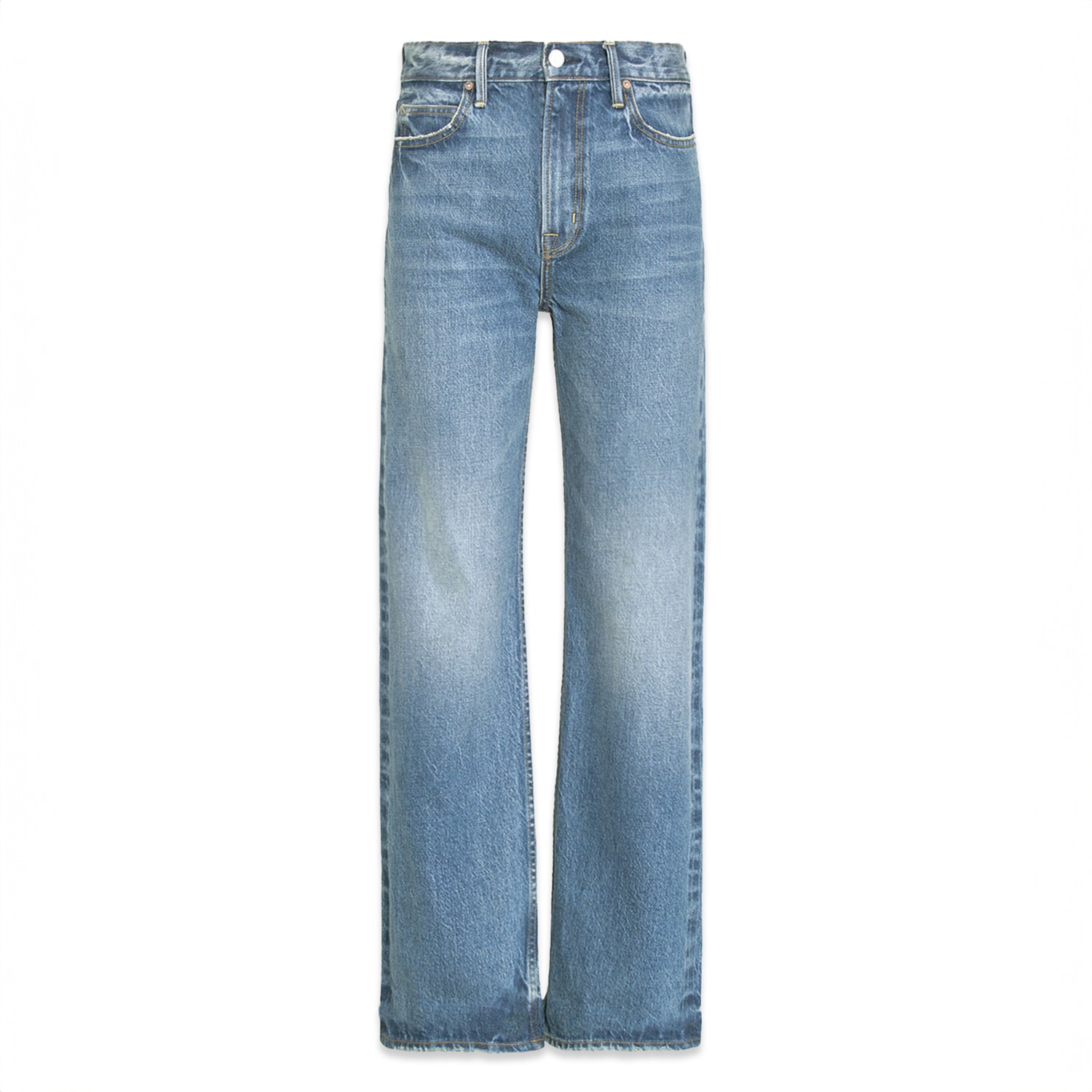 NOEND DENIM BLUE SELMA LOOSE STRAIGHT JEANS IN PHILADELPHIA