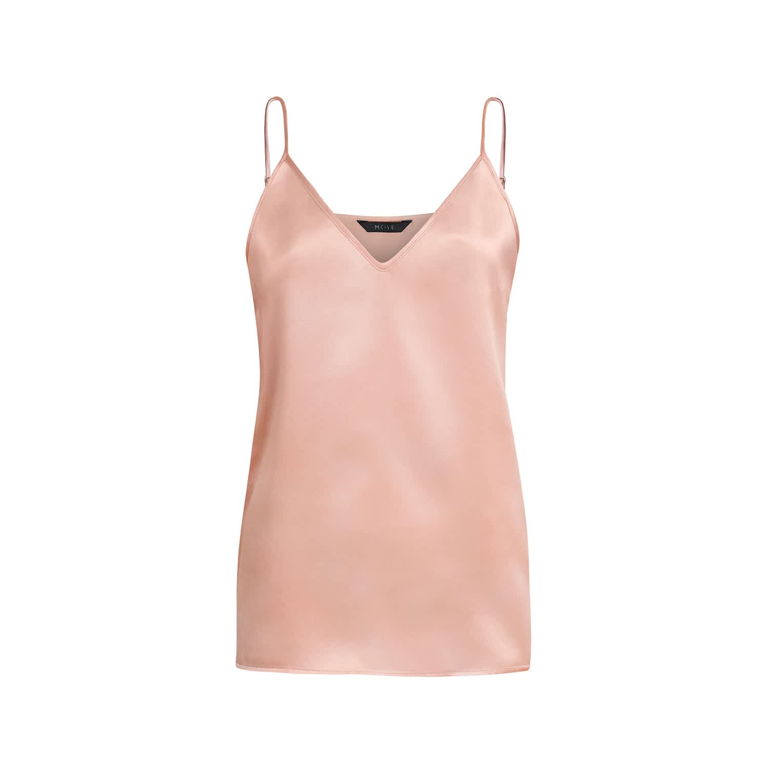 pink satin camisole