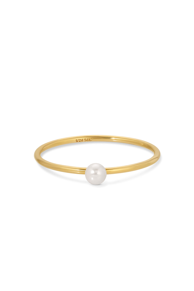 Naiia Women's Gold Sloane Pearl Ring