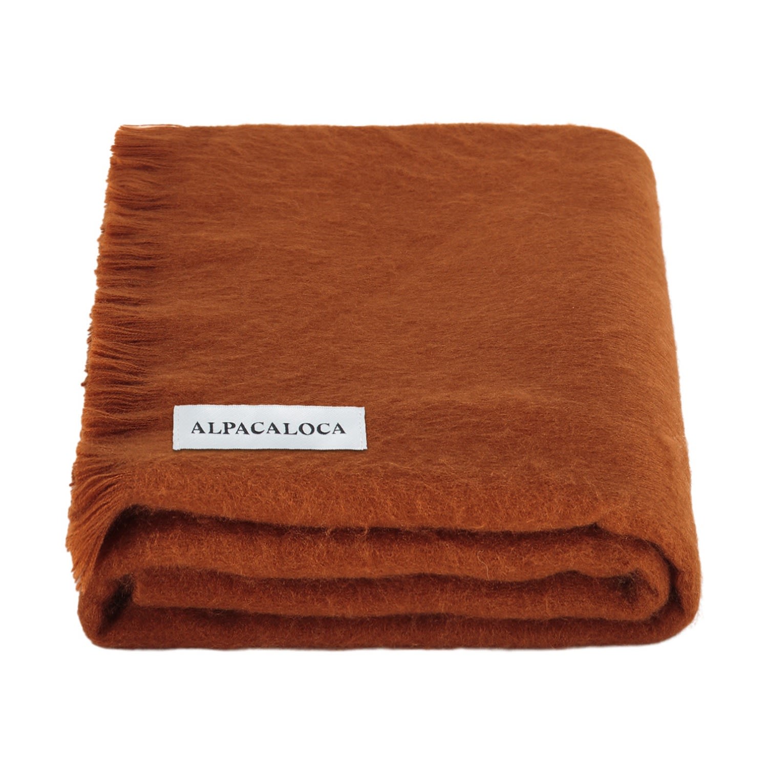 Alpaca Loca Women's Brown Scarf Cinnamon
