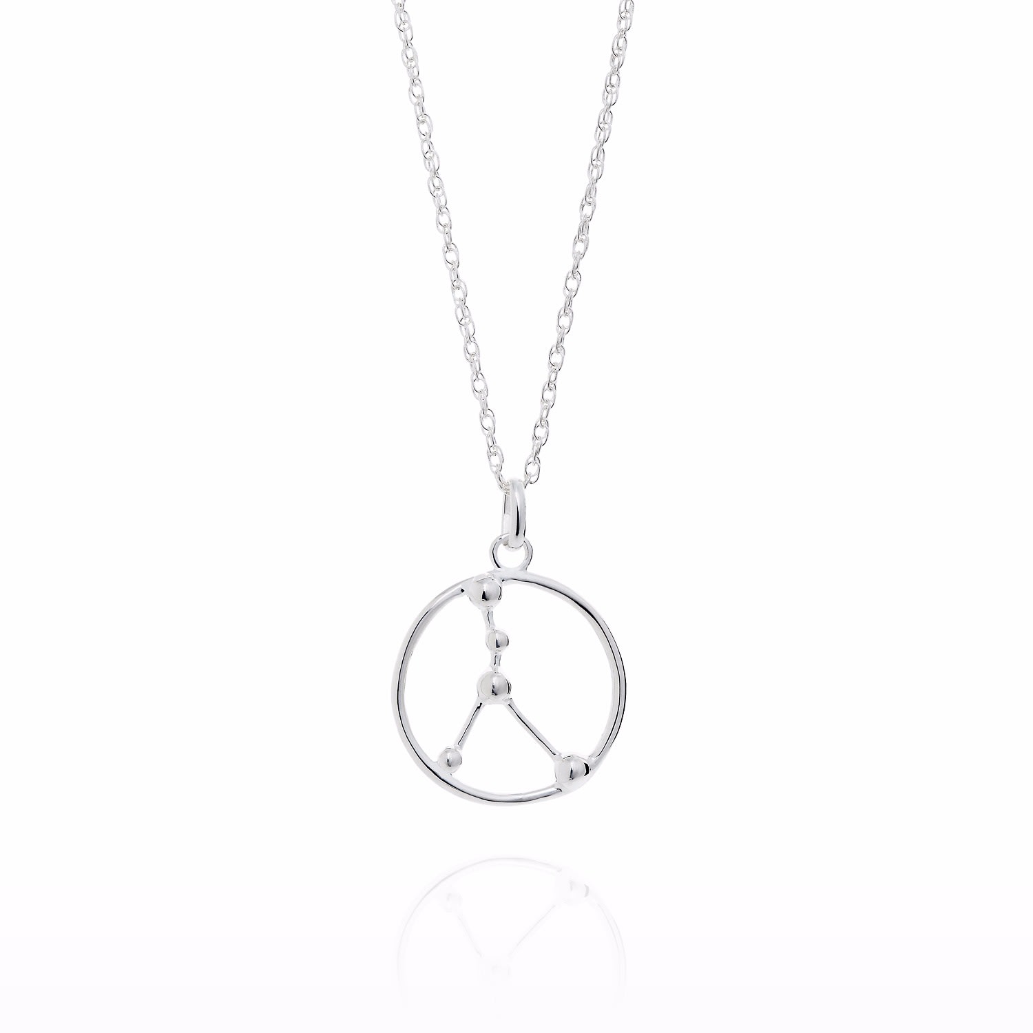 Women’s Silver Cancer Astrology Necklace | Yasmin Everley Jewellery
