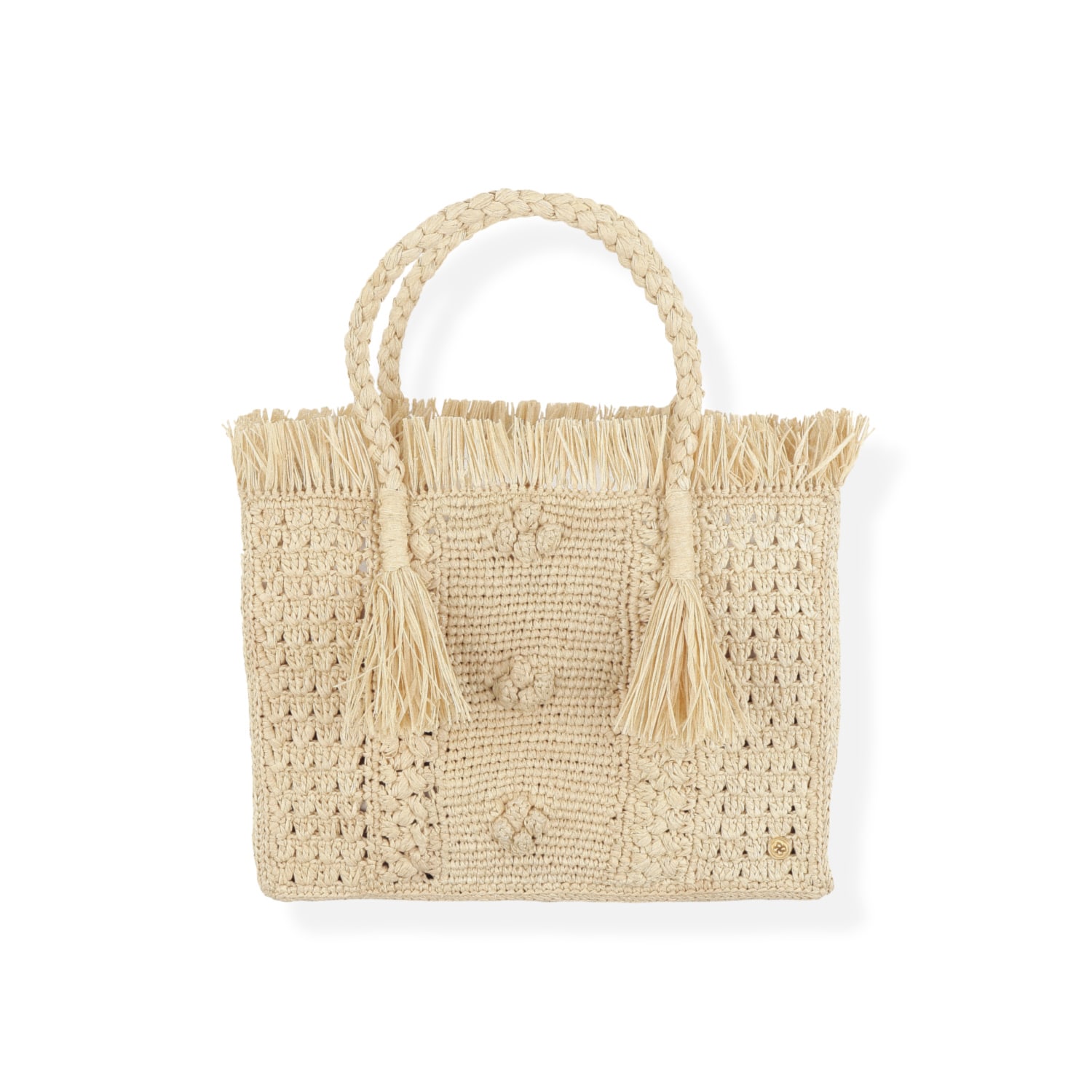 Women’s Neutrals Raffia Basket - Natural Sanabay Paris