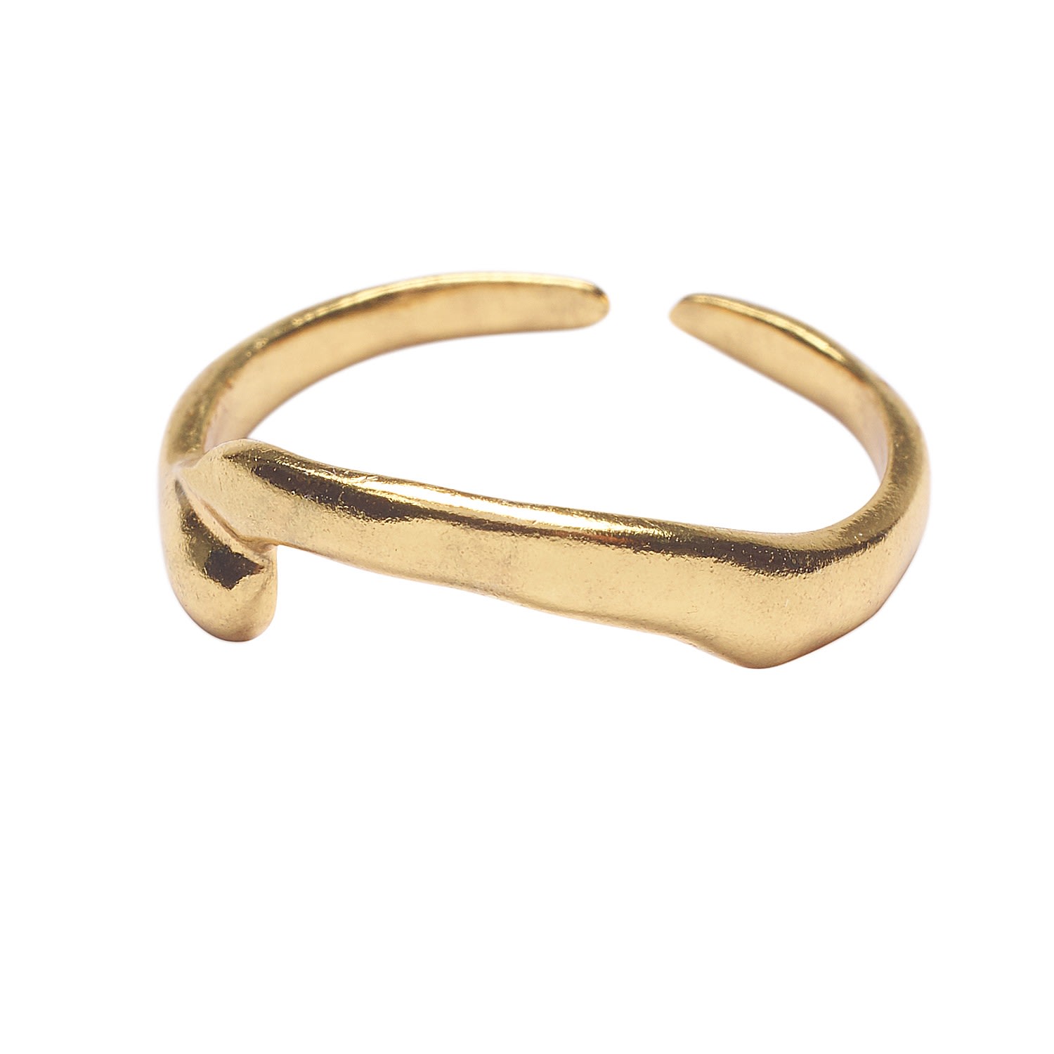 Yaa Yaa London Women's Little Hug Gold Vermeil Ring In Gold