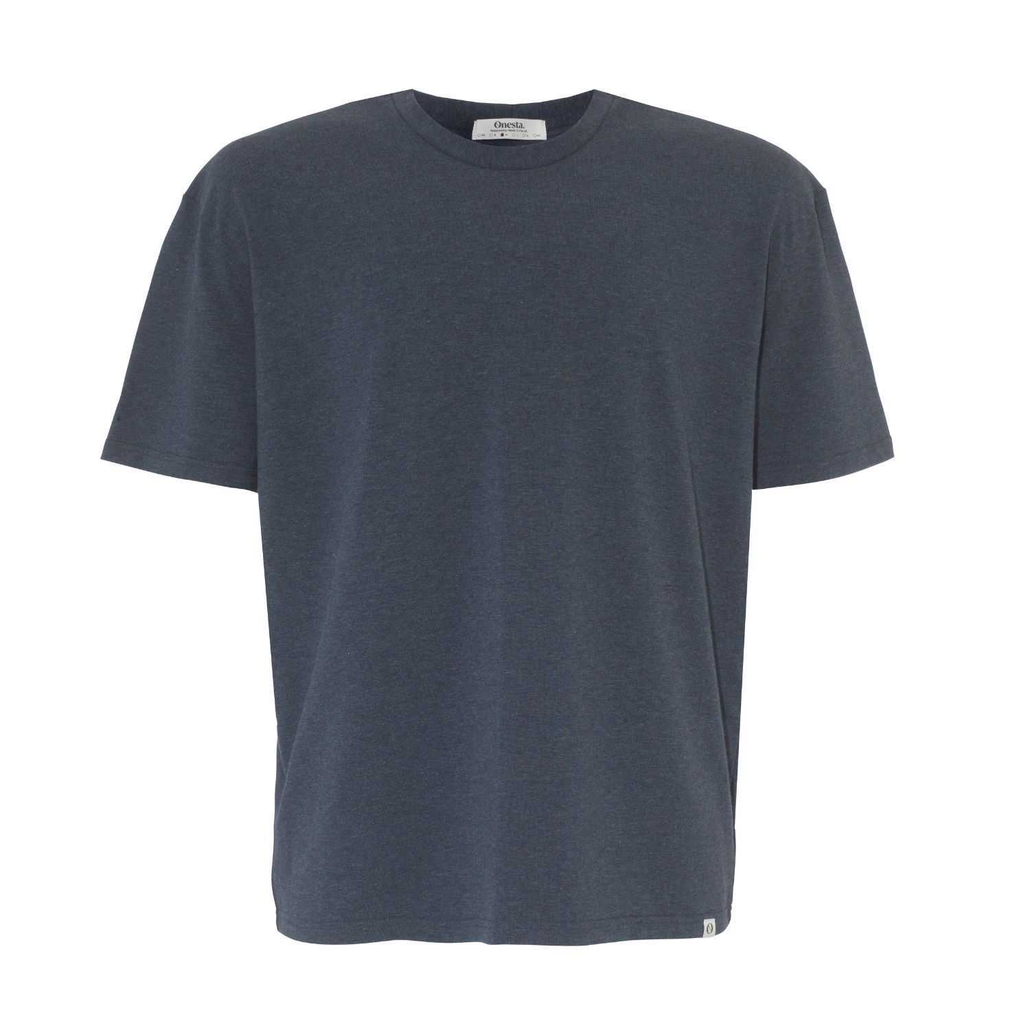 Onesta Men's Blue Tencel Tee In Blue