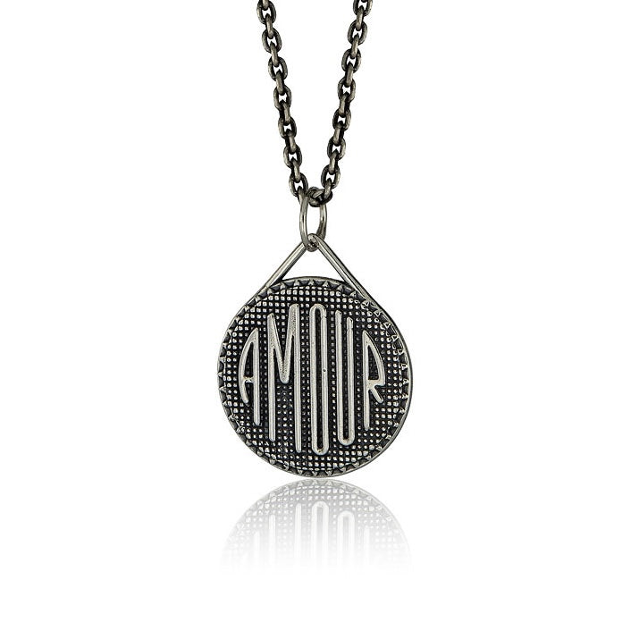 Cartography Men's Love - Necklace In Sterling Silver