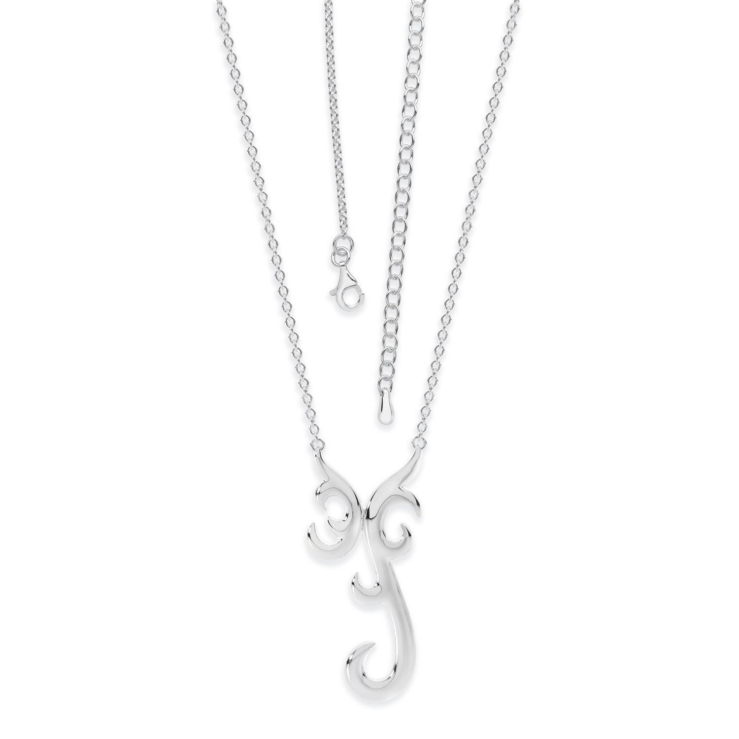 Women’s Silver Elements Air Pendant Lucy Quartermaine