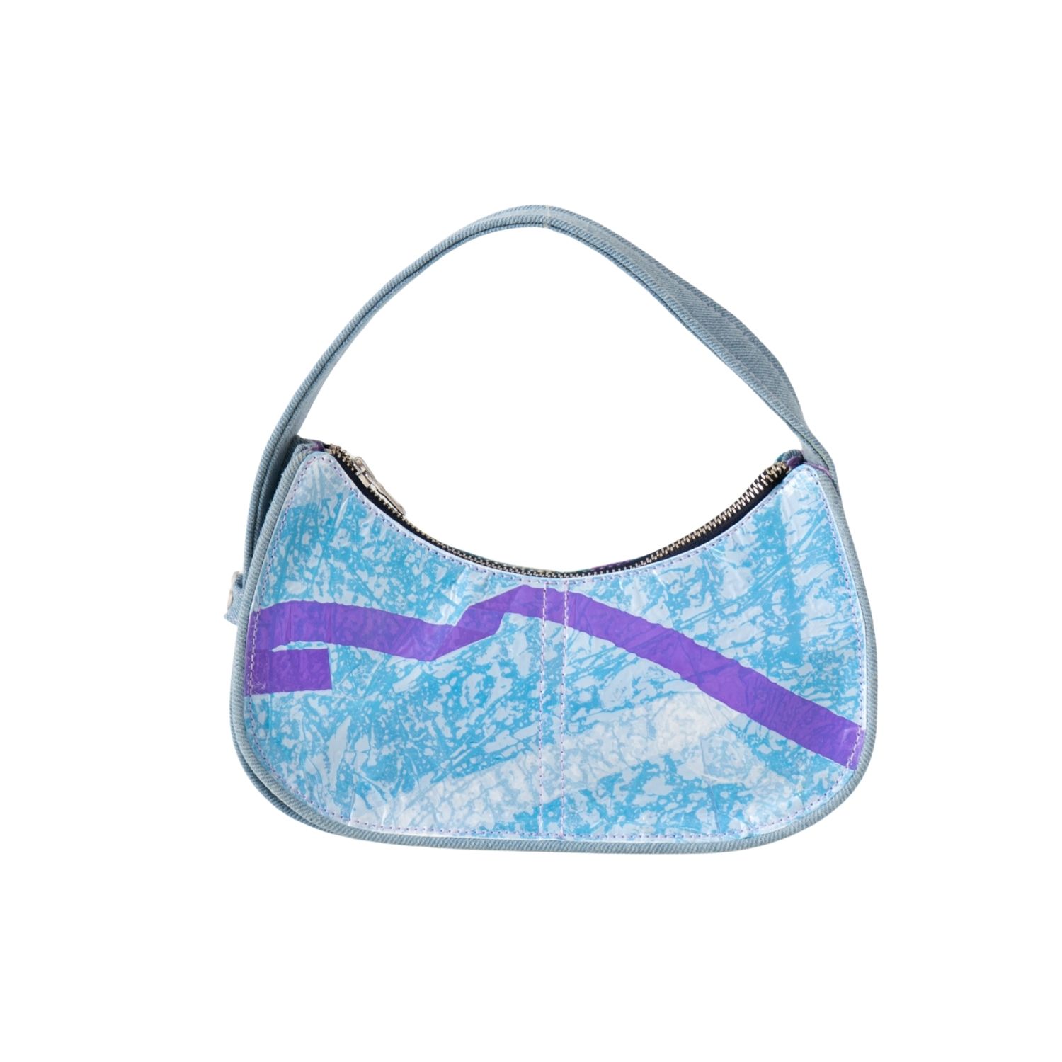 Up-fuse Women's The Year Two Thousand Shoulder Bag - Purple Confetti In Purple