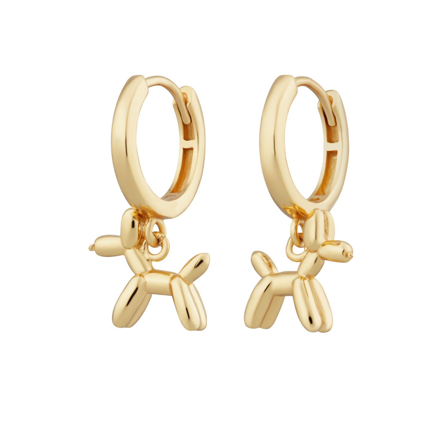 Mickey mouse gold shop hoop earrings