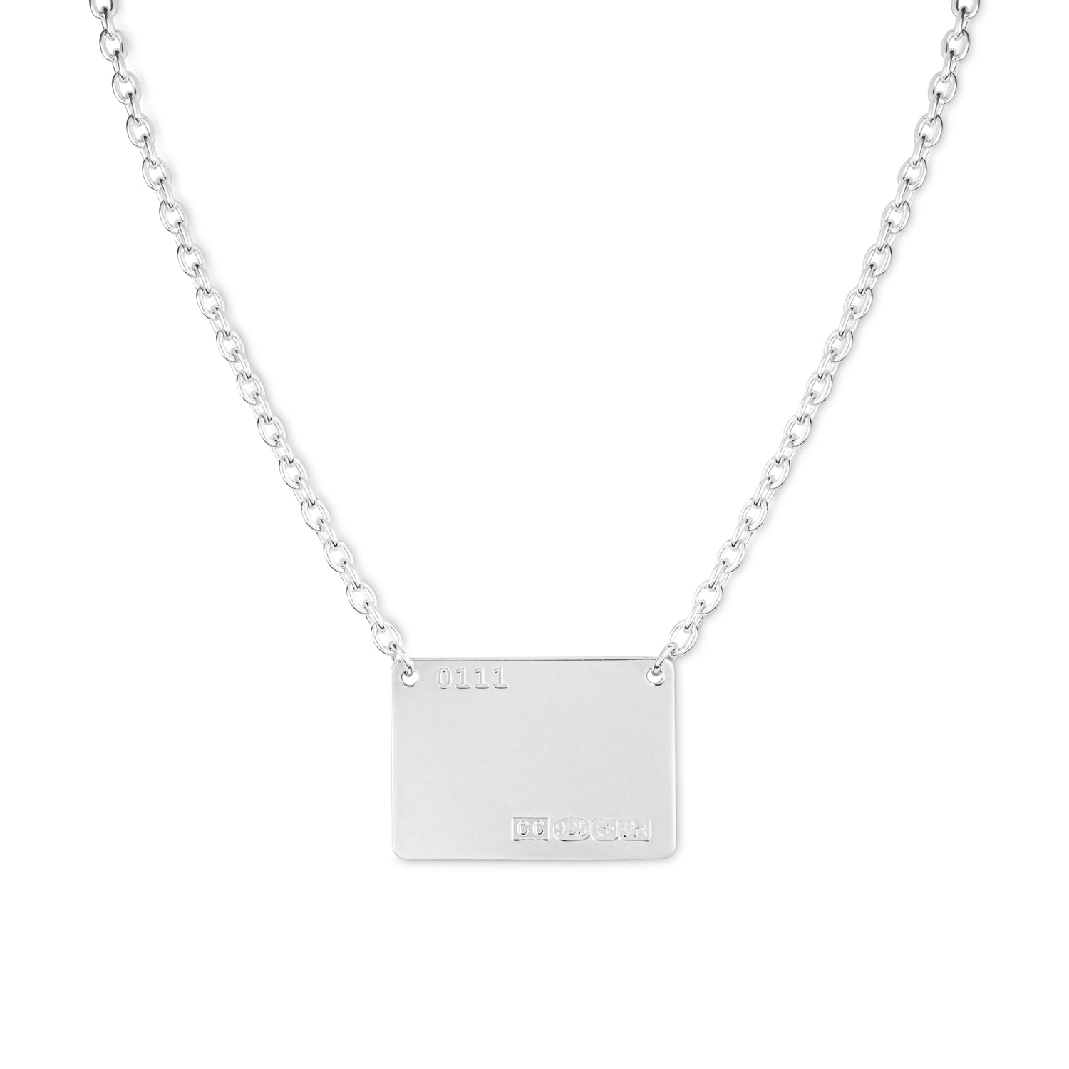 Ware Collective Women's Silver Tag Necklace In Silver