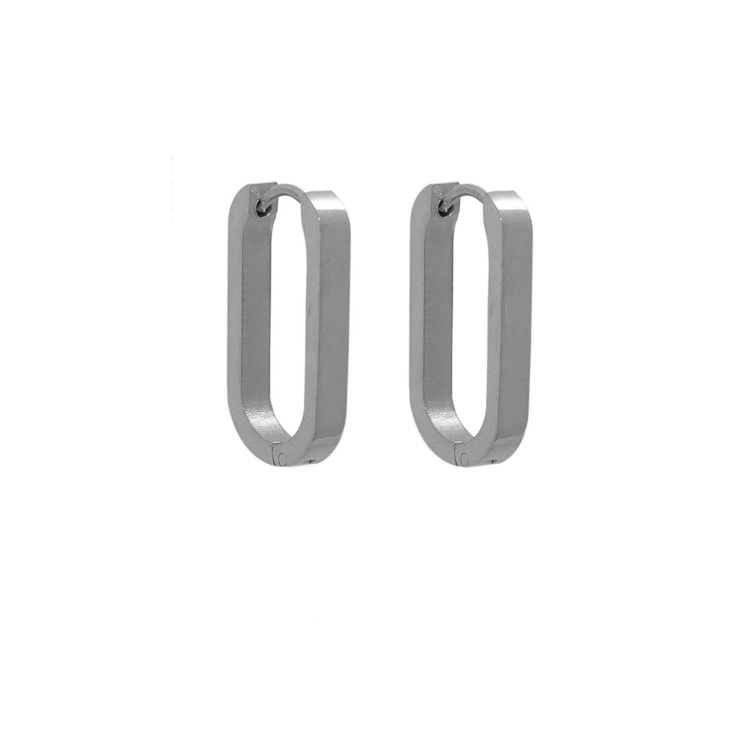 A Weathered Penny Women's Silver Maeve Hoops In Metallic