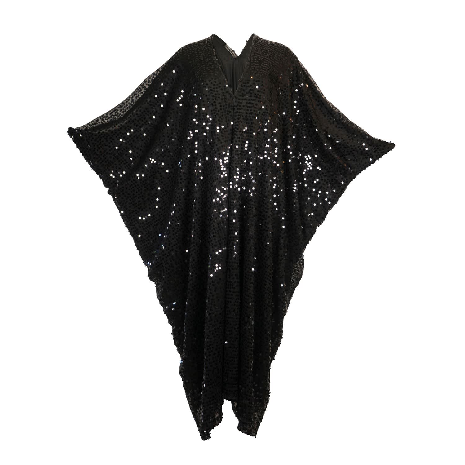 sequin caftan dress