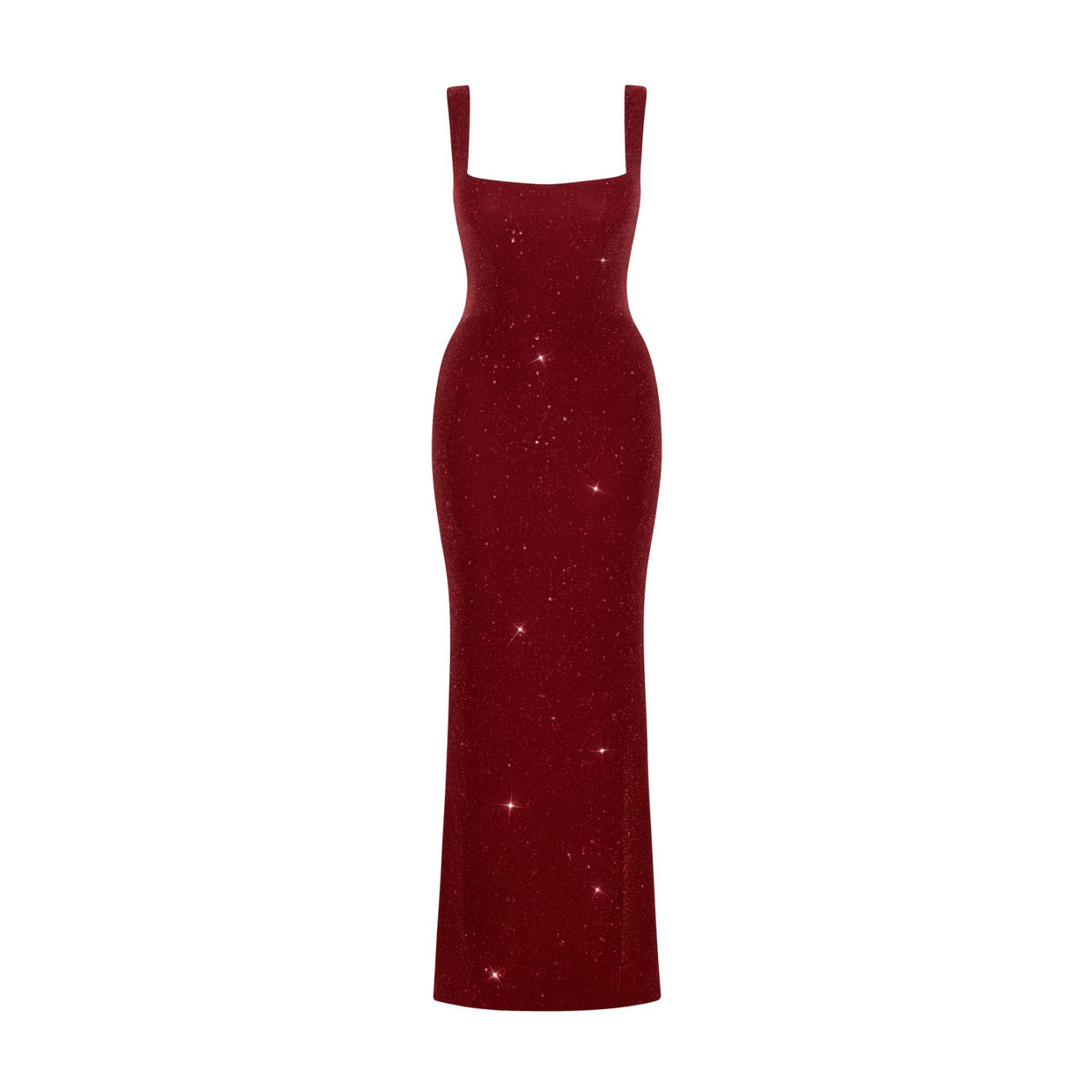 Date Boutique Women's Celestia Crystal Gown Red In Red