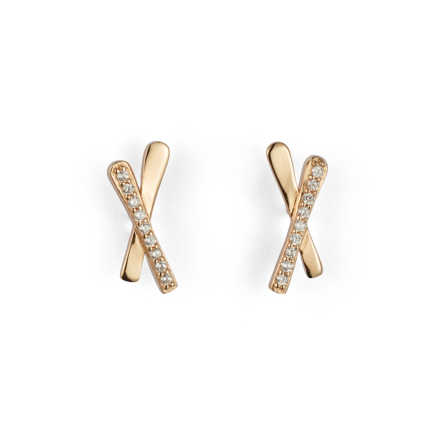 Toolally Women's Snow Kisses - Gold Vermeil & Cubic Zirconia In Gold