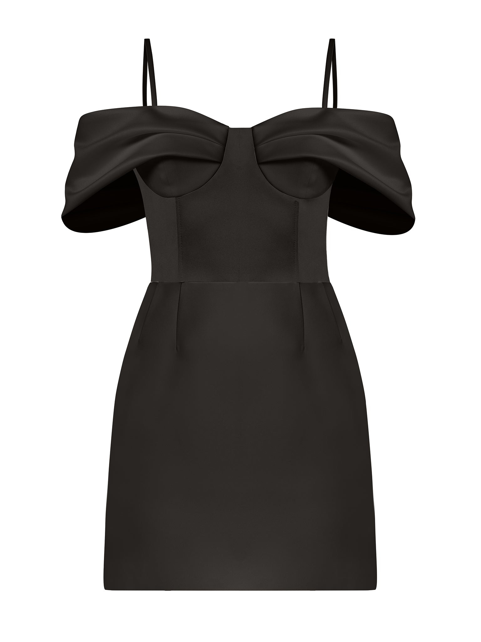 Tia Dorraine Women's Belle Of The Ball Mini Dress, Black
