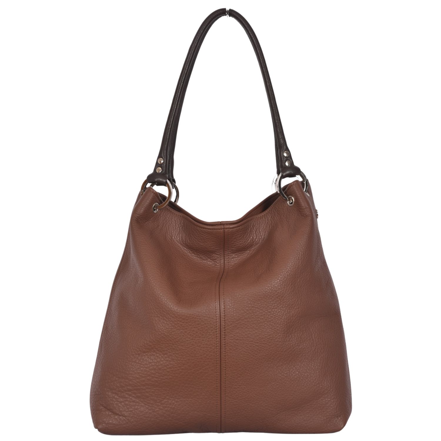 Owen Barry Women's Leather Shoulder Bag Cocoa Brown Dudley By  In Brown