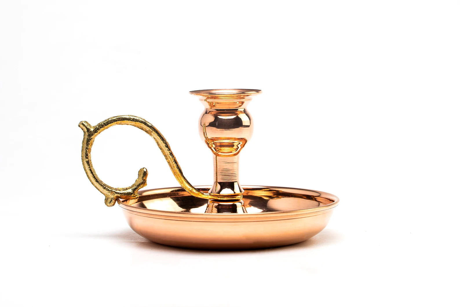 Copper /Brass Wrought Iron Candle Holder (DS) 1659 Copper /Brass Wrought Iron Candle Holder (DS) 1659