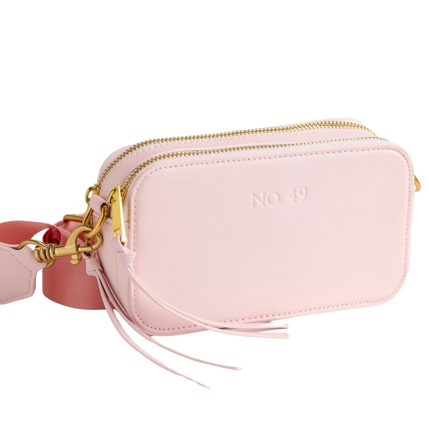 No.49 Handbags Women's Kiki Powder Pink Camera Bag In Pink