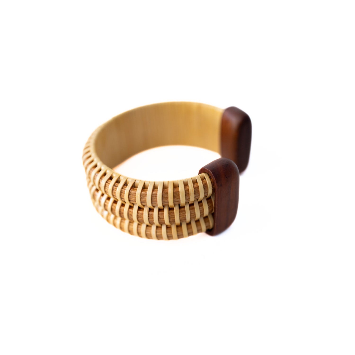 Whale Tail Weaving Women's Brown The Wooden Whaler's Wife Cuff