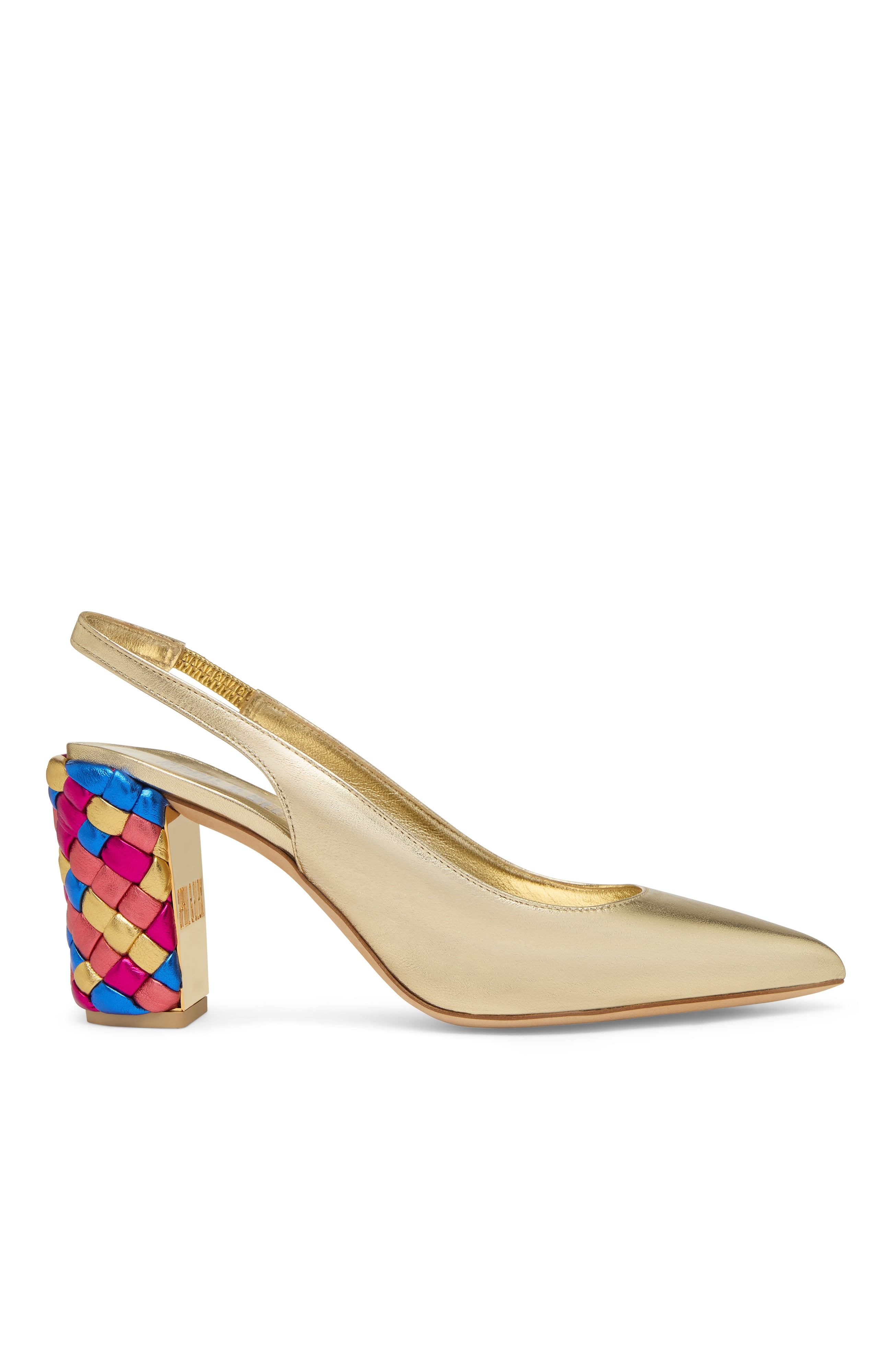 April & Alex Women's Alexa Gold Pump In Gold