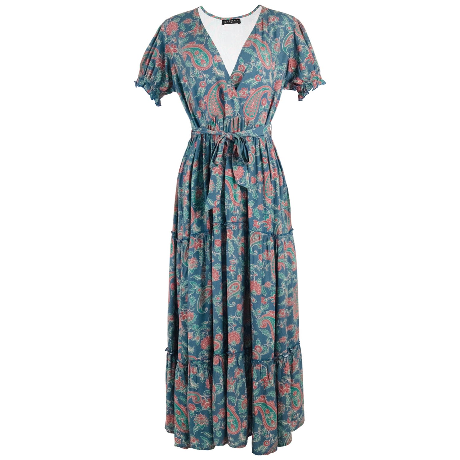 Women's Blue Tiana Maxi Dress Ainsley Shappire | Extra Small | Morrato Bali