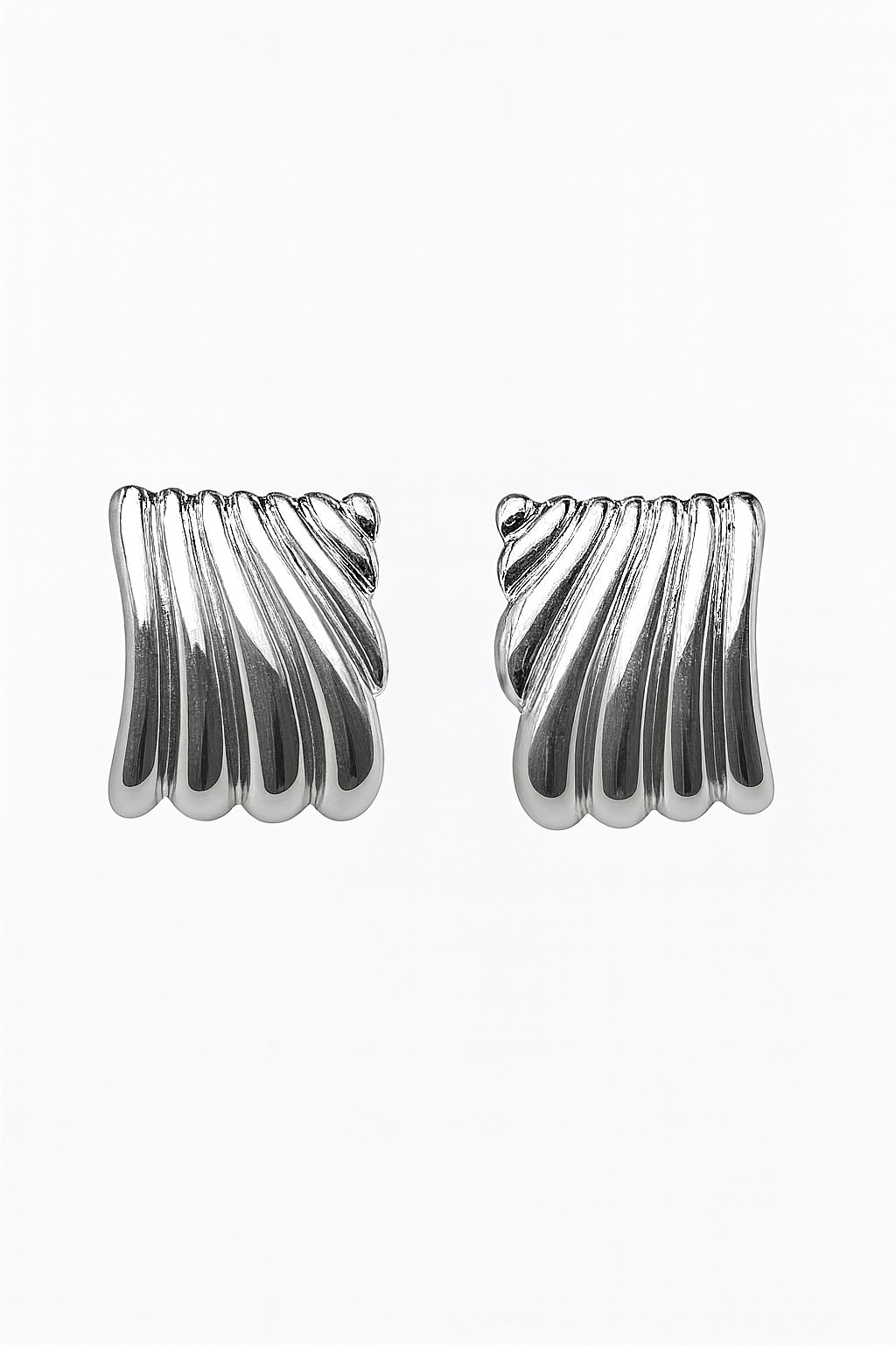 Sśaje Women's Angel Earrings Silver