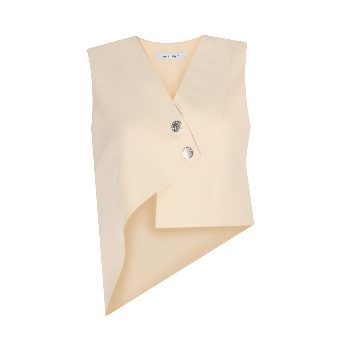 Mirimalist Women's Neutrals Ixir Vest In Gray