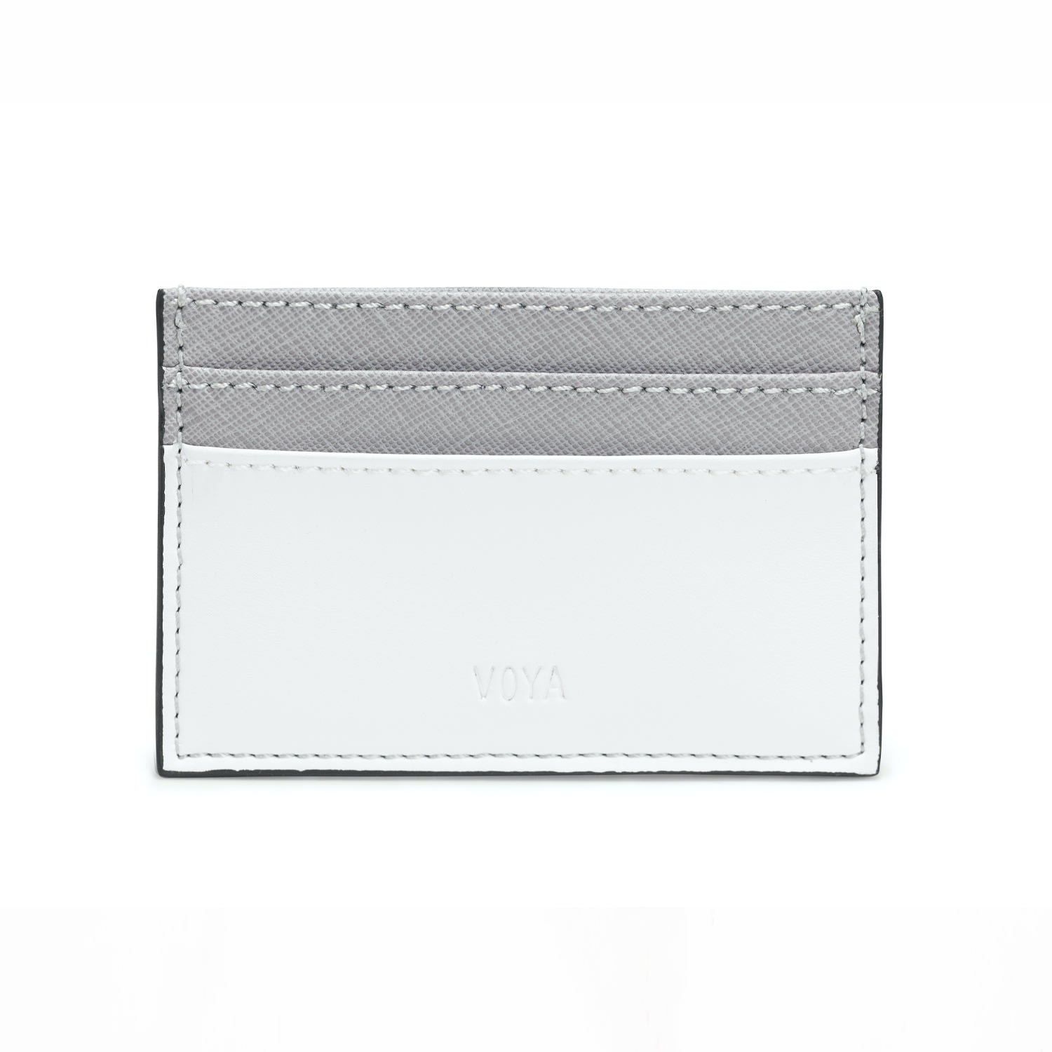 Women’s Leather Card Holder White Voya