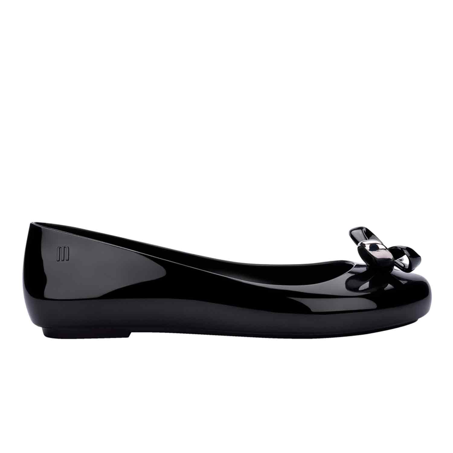Melissa Women's Sweet Love Glam Ballet Flat - Black