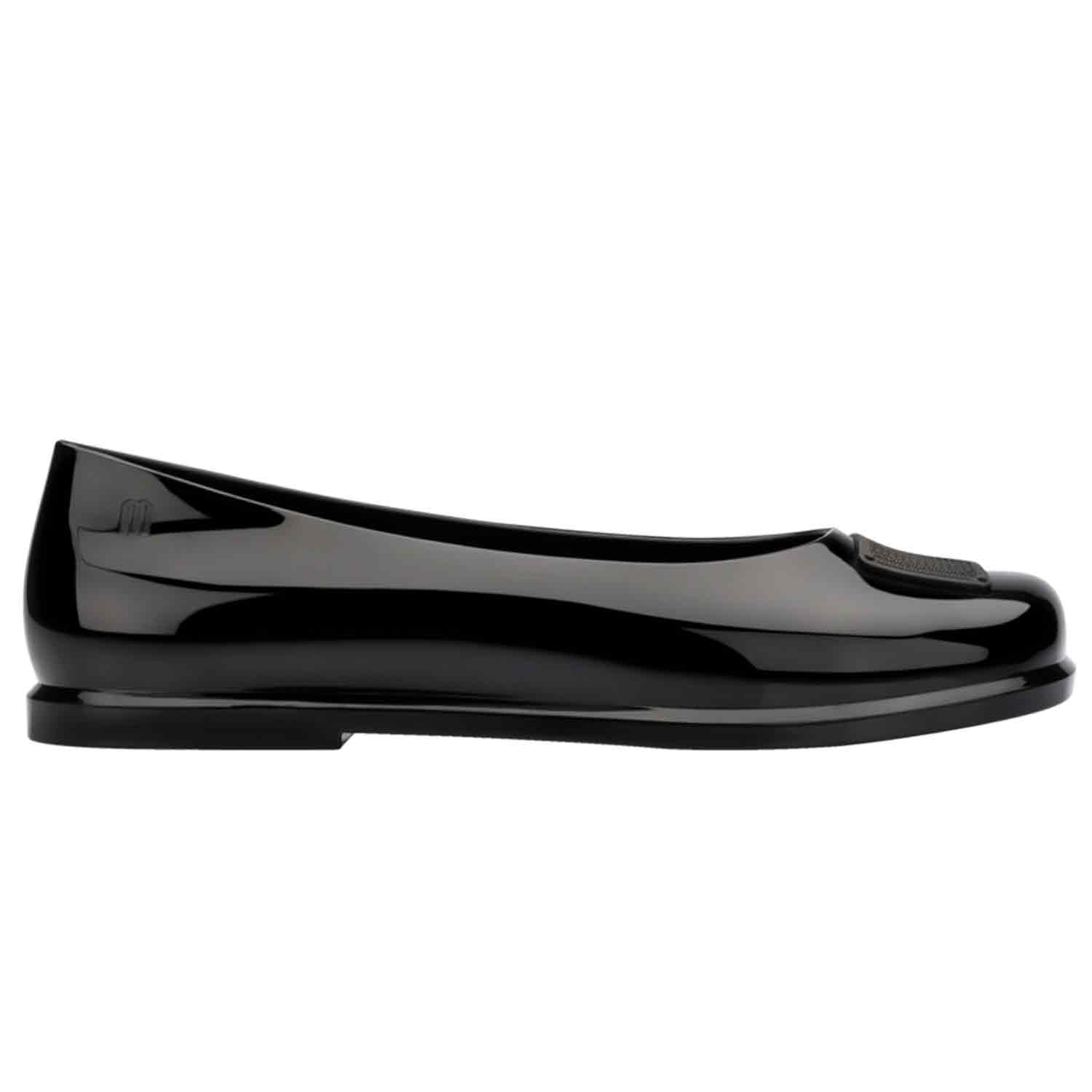 Melissa Women's Ruby X Marc Jacobs Ballet Style Flat - Black In Black